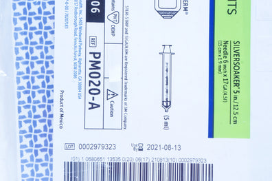 Halyard PM020-A On-Q Antimicrobial Expansion Kits W/Antimicrobial Cath. 5 inch